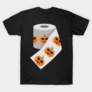 Halloween Pumpkin toilet paper T-Shirt